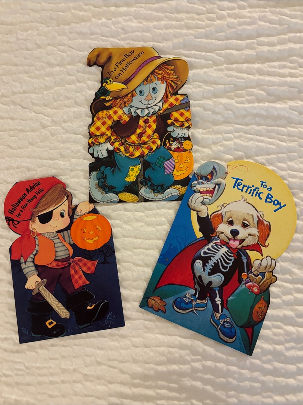 10 Vintage Halloween Cards + 1 Vintage Postcard - Picture 2 of 13